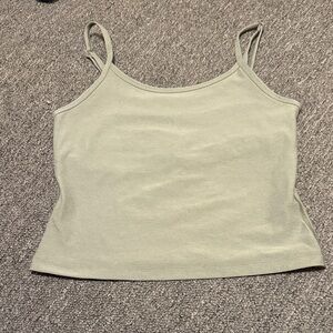 Beyond Yoga Sage Green longer tank